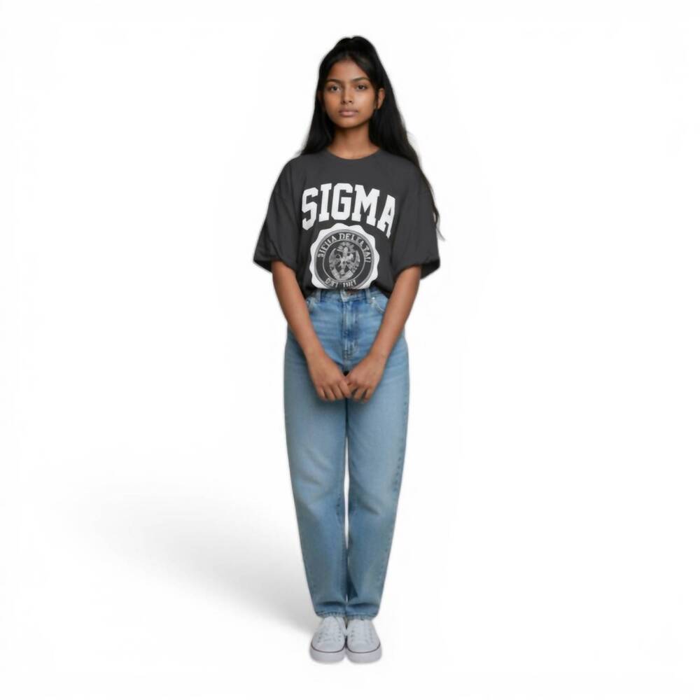 NEW AMBAR sigma t-shirt in dark grey